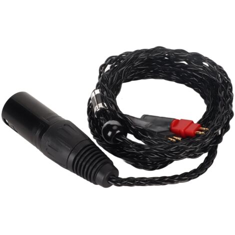 Câble audio XLR 4 broches mâle pour Sennheiser HD600 HD650 HD660S HD6XX