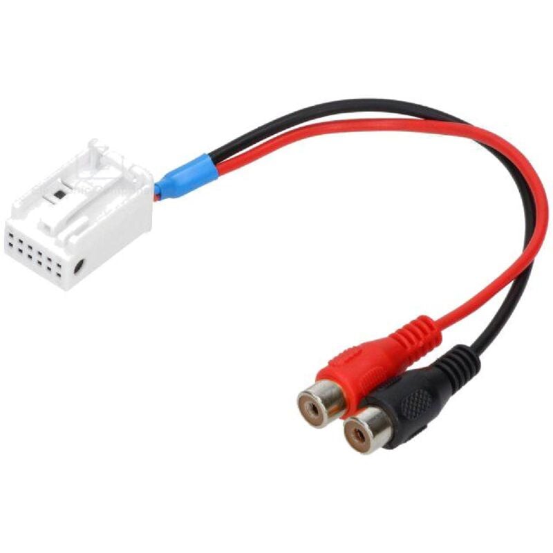 Cable Autoradio Adaptateur rca compatible avec bmw 3 E90 changeur cd usine
