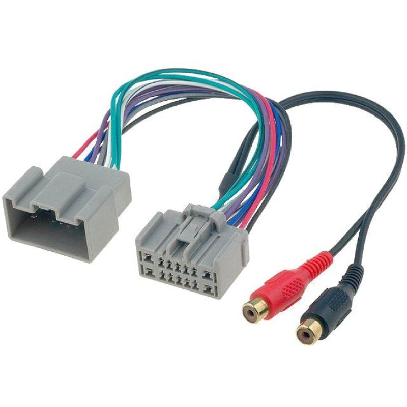 Cable Autoradio Adaptateur rca compatible avec Volvo XC70 C30 S40 S60 S80 V50 V70