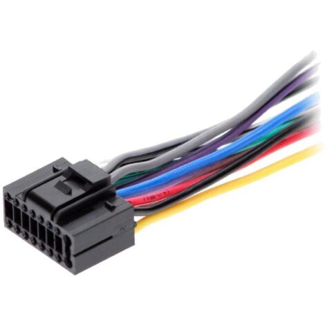 Cable Autoradio Kenwood 16PIN Fils nus