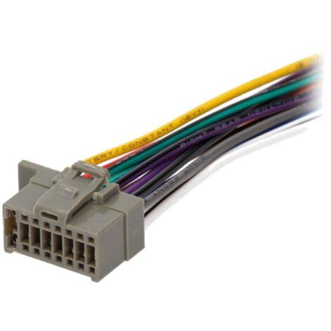 Cable Autoradio Panasonic 16PIN Fils nus - connecteur noir