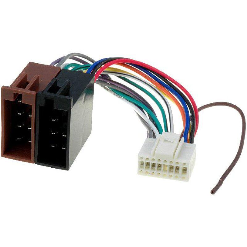 Adnauto - Cable Autoradio Pioneer 16PIN Vers Iso - connecteur blanc 1