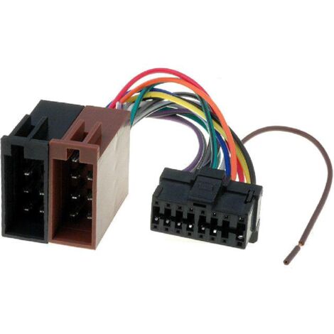 Cable Autoradio Pioneer 16PIN Vers Iso - connecteur noir 3