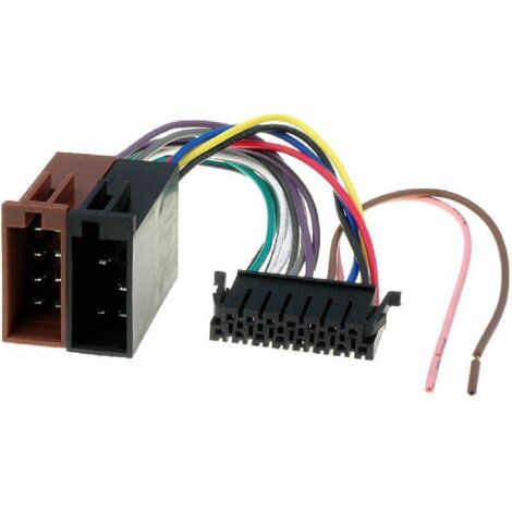 Cable Autoradio Sony 15PIN Vers ISO - connecteur noir 1