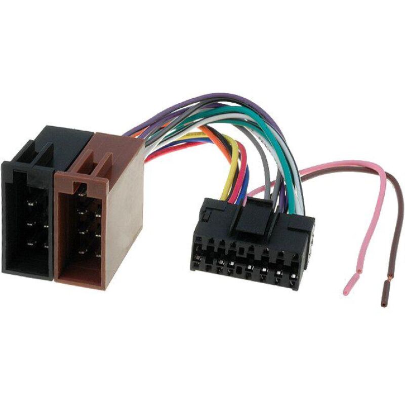 Cable adaptateur Autoradio Sony cdx xr 16PIN Vers iso