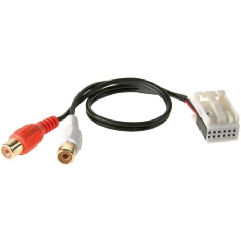 Cable auxiliaire compatible avec autoradio origine Audi - Quadlock