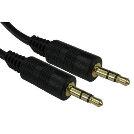Câble AV Jack stéréo 3,5 mm vers Jack stéréo 3,5 mm, Long. 1.2m ( Prix pour Paquet de 5 )