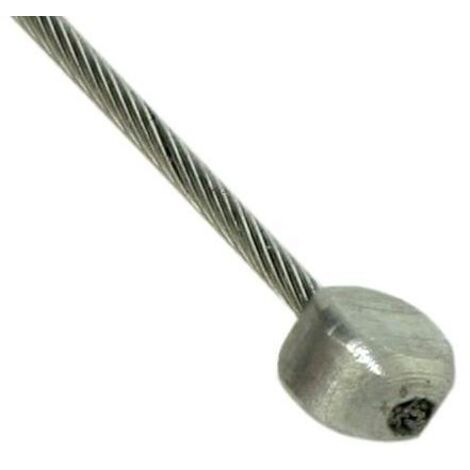 Câble avec boule de tondeuse plate longueur 2000 mm diamètre 1.5 mm 450194