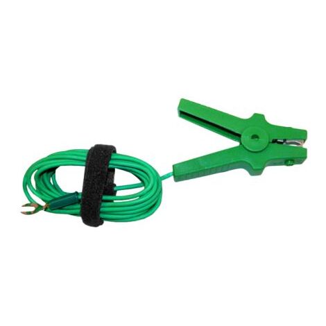 Câble avec pince crocodile Chauvin Arnoux pour Ca 6292 ( Prix pour 1 )