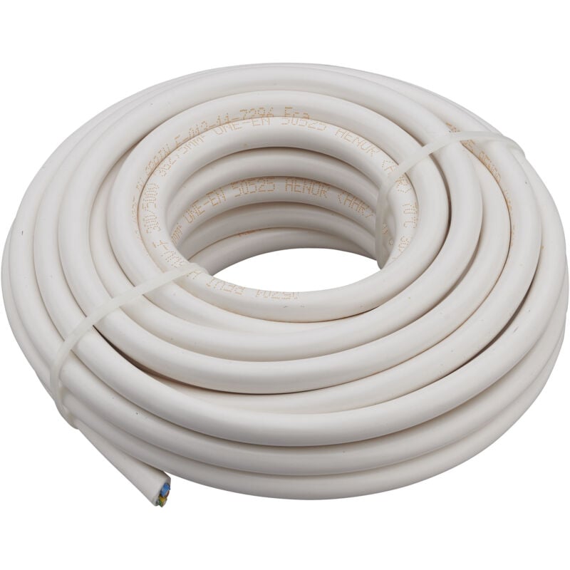 Debflex - bobinot HO5VV-F 3G2,5 MM² 10M blanc - 147321