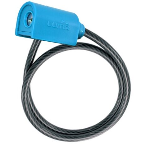 CÂBLE BLEU DE SÉCURITÉ POUR VÉLO - 65 CM