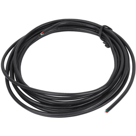 Câble blindé 4 conducteurs pour guitare électrique et basse, 3 mètres, connexion de micro