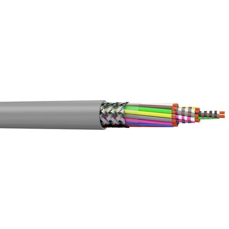 Cable blindés 500V LIYCY 27X0.75 mm² à la coupe (minimum 50m)