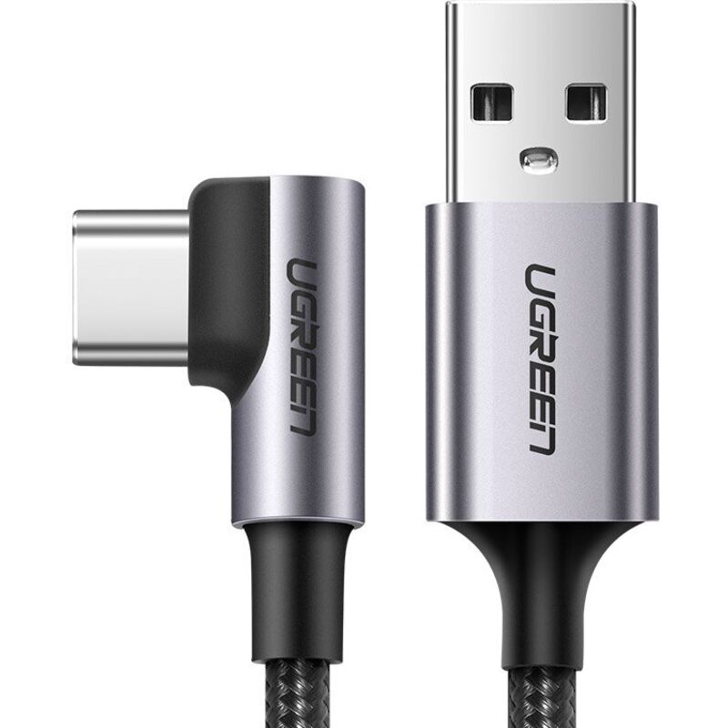 Ugreen C&acirc;ble Coud&eacute; 1m USB-A vers USB-C UGREEN 60W 3A