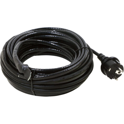 Cable calefactor antiescarcha Longitud total 14m - Longitud calentada 12m