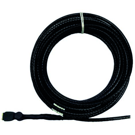 Cable calefactor para bajantes y canalones con termostato cable calefactor c/ termostato canalones 57m 1710w y bajantes 230vac 5