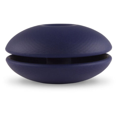 Cable Candy - Supporto per cavi da viaggio - Donut - Dark Blue