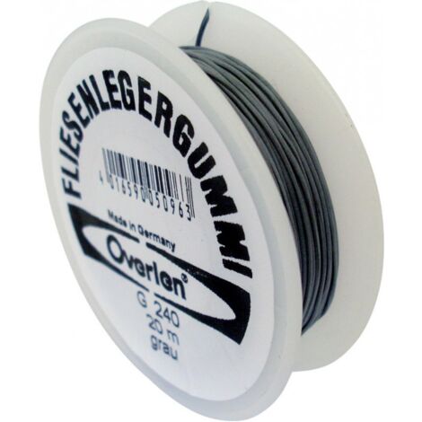 Cable caoutchouc 10m gris Overmann