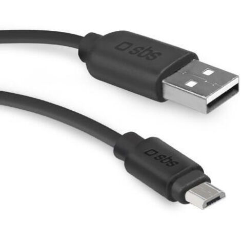 Cable carga y datos sbs usb a micro-usb 2m