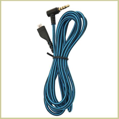 Câble casque Câblede Remplacement pourArctis 3 5 7 Pro, Noyau de Fil de Cuivre OFC, 2 M, video videoprojecteur