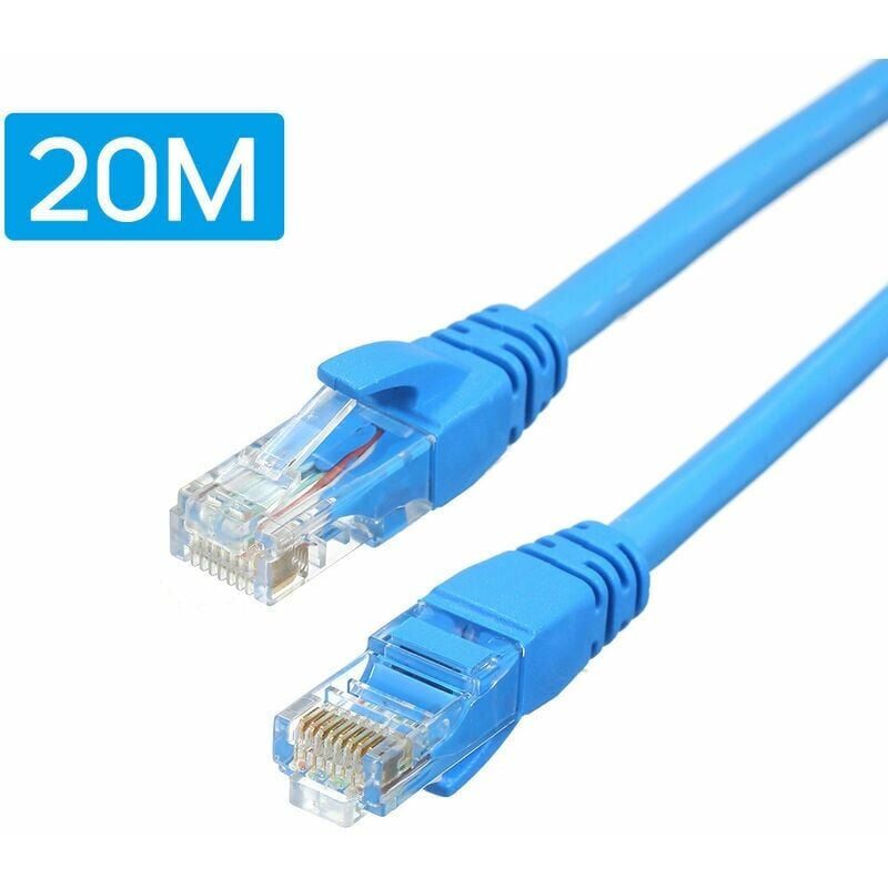 Cable Cat 6 Ethernet Network Cable Internet Patch Cord, 20M