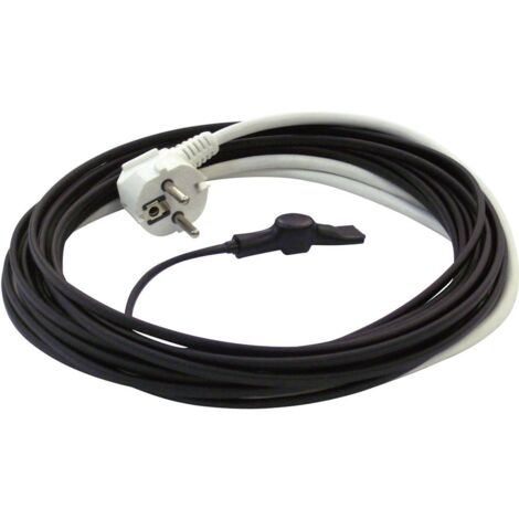 Câble chauffant 2 m Arnold Rak HK-25,0-F 375 W noir