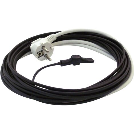 Câble chauffant 2 m Arnold Rak HK-5,0-F 75 W noir