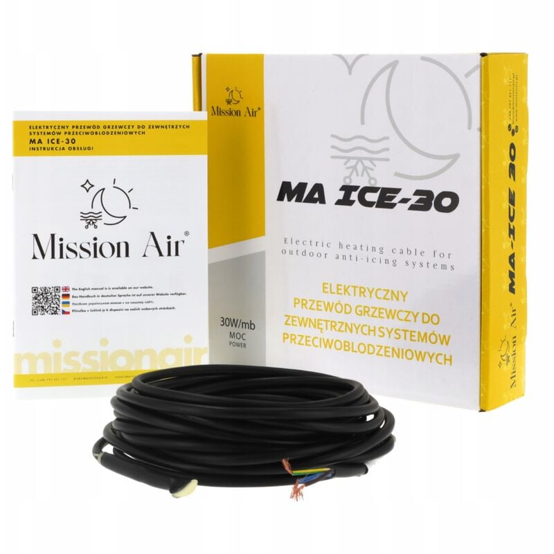 Câble Chauffant Anti-Libre Câble Chauffant Ice-30w/m 180w 6m