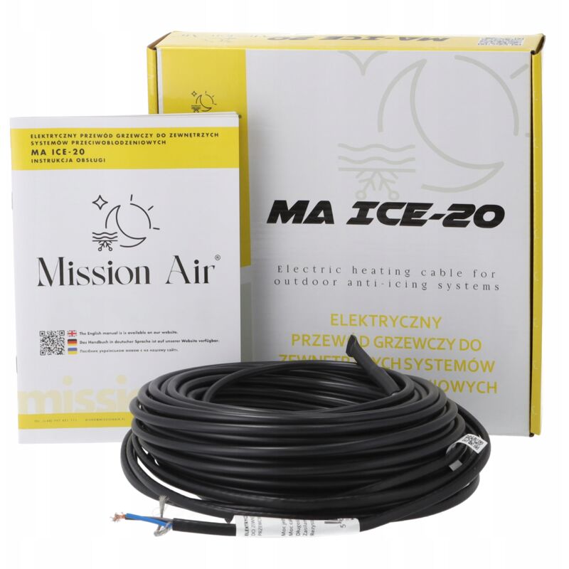 Câble Chauffant Antigivrage Ma Ice-20w/m 500w 25m