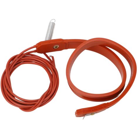 Câble chauffant autorégulant 28W 220V pour protection antigel des tuyaux, 15mm x 450mm, idéal pour l'hiver