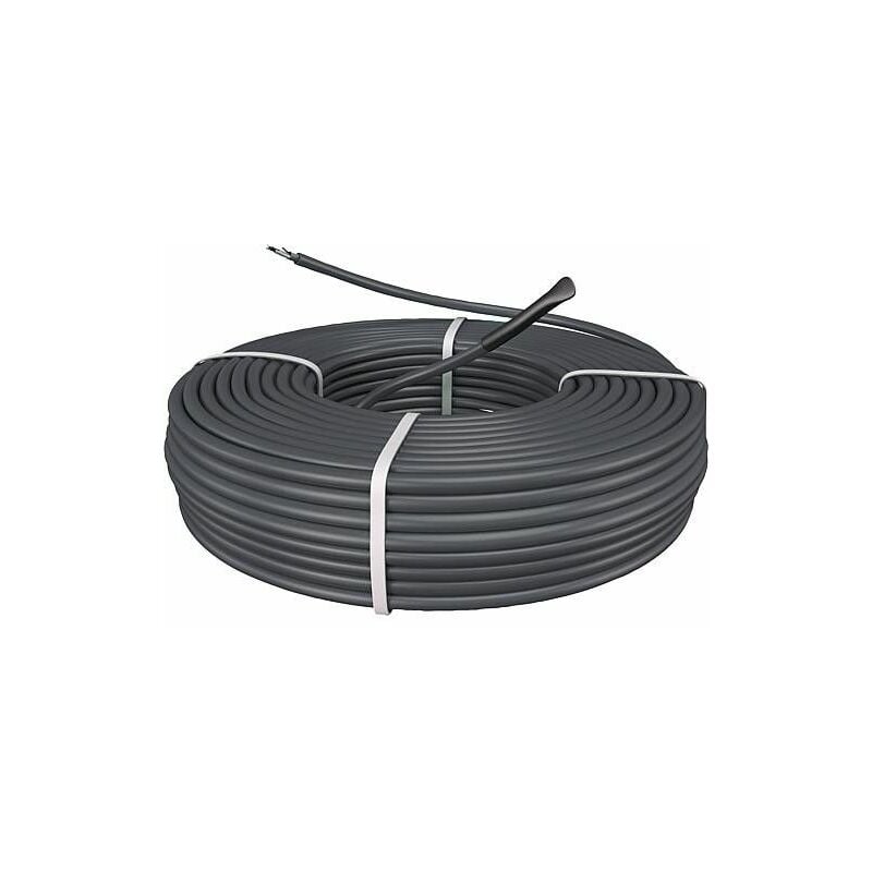 Cable pour chauffage au sol pour béton et chape Puissance (w) / cable (m): 500 w / Longueur : 29 m - Type spacerstrips: Sans