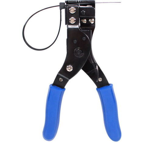 Cable clamp, practical high-carbon steel wire fastening tool, ergonomic and highly efficient for outdoor use with 2.4 to 12 mm cables, for workshop