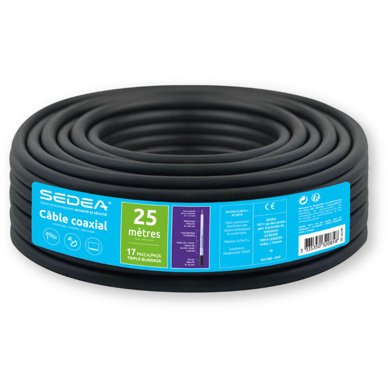 Sedea - Couronne de 17 PAtCA/ ph triple blindage 25 m