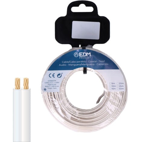 CABLE COAXIAL APANTALLADO 100% COBRE EURO/m