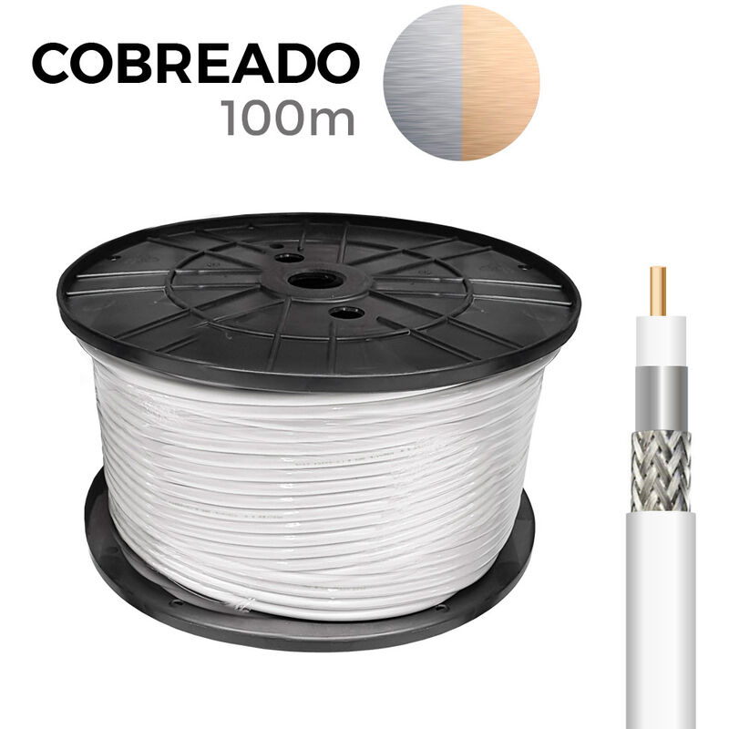

EDM Cable coaxial apantallado cobreado edm euro/mts