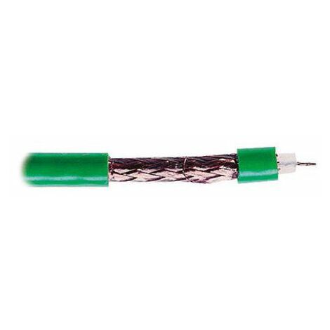 Câble coaxial CAE Groupe, KX6, 100m, Vert ( Prix pour Bobine de 100 Mètres )