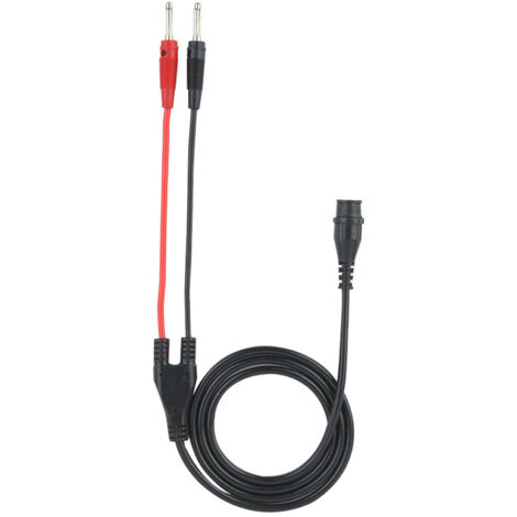 Câble coaxial pour oscilloscope 120 cm avec connecteur BNC mâle vers fiches banane