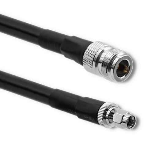 Cable coaxial Qoltec LMR400  N hembra  RP-SMA macho  5 m