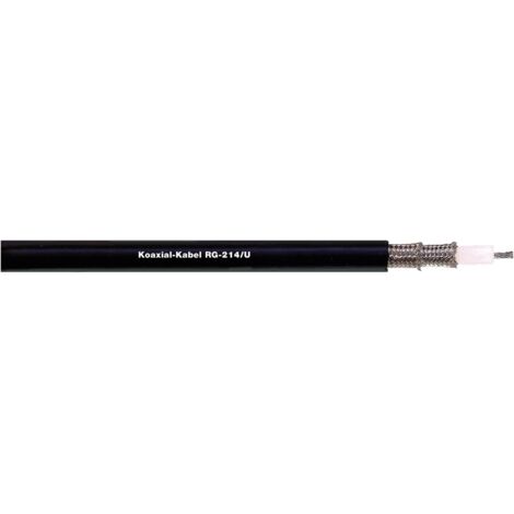 Câble coaxial RG174 A/U LAPP 2170001/100 50 Ω noir 100 m V595631
