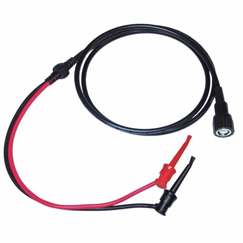 

Cable coaxial RG58 BNC macho a Test Clips