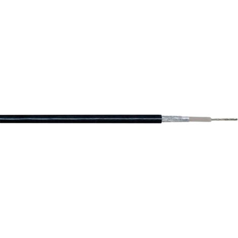 Câble coaxial RG58 Kash 70I047 50 Ω noir 20 m W596011