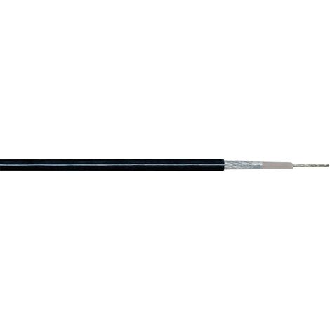 Câble coaxial RG58 Kash 70I047 50 Ω noir 20 m W596011