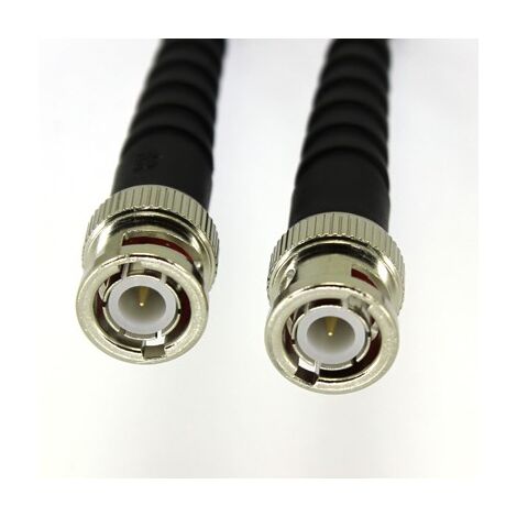 Câble coaxial RS PRO, RG58, BNC, / BNC, 15m, Noir ( Prix pour 1 )