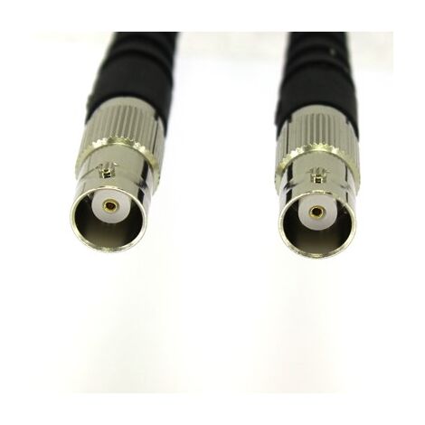 Câble coaxial RS PRO, RG58, BNC, / BNC, 1m, Noir ( Prix pour 1 )