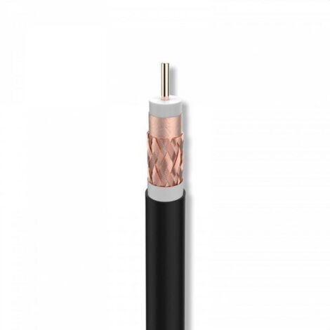 Cable coaxial T100PLUS LSFH Dca/A 16RtC 100m negro