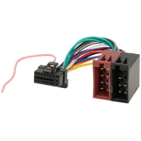 Cable compatible avec Autoradio Alpine 16PIN Vers ISO 3