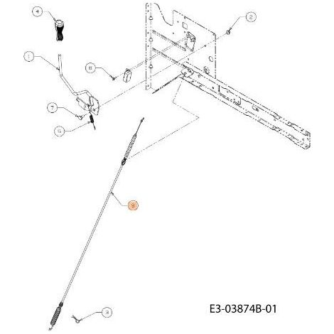 Cable conector de cuchilla EMAK original 68120030