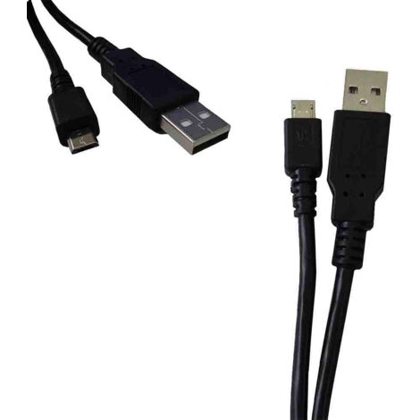 Cable conector de usb a micro usb 1,8m compatible samsung, sony, huawei, lg