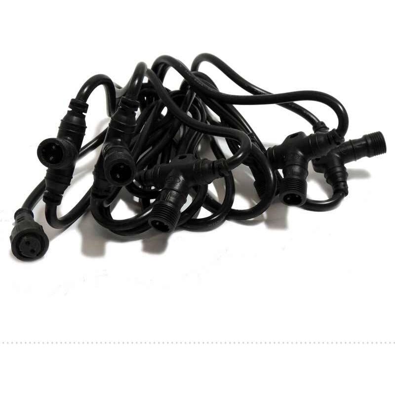 

Cable conexión estanca en T para 6 balizas monocolor