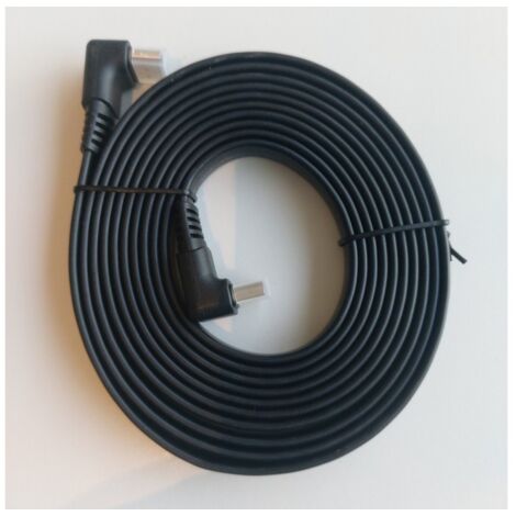 Cable conexion hdmi plano conectores acodados 3m axil